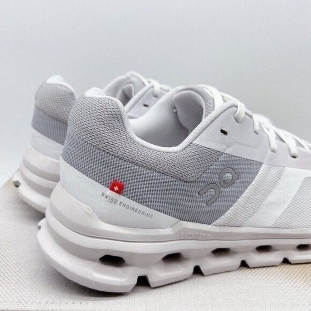 ON Cloud Cloudrunner Runner Running Shoe White/ F… - image 6